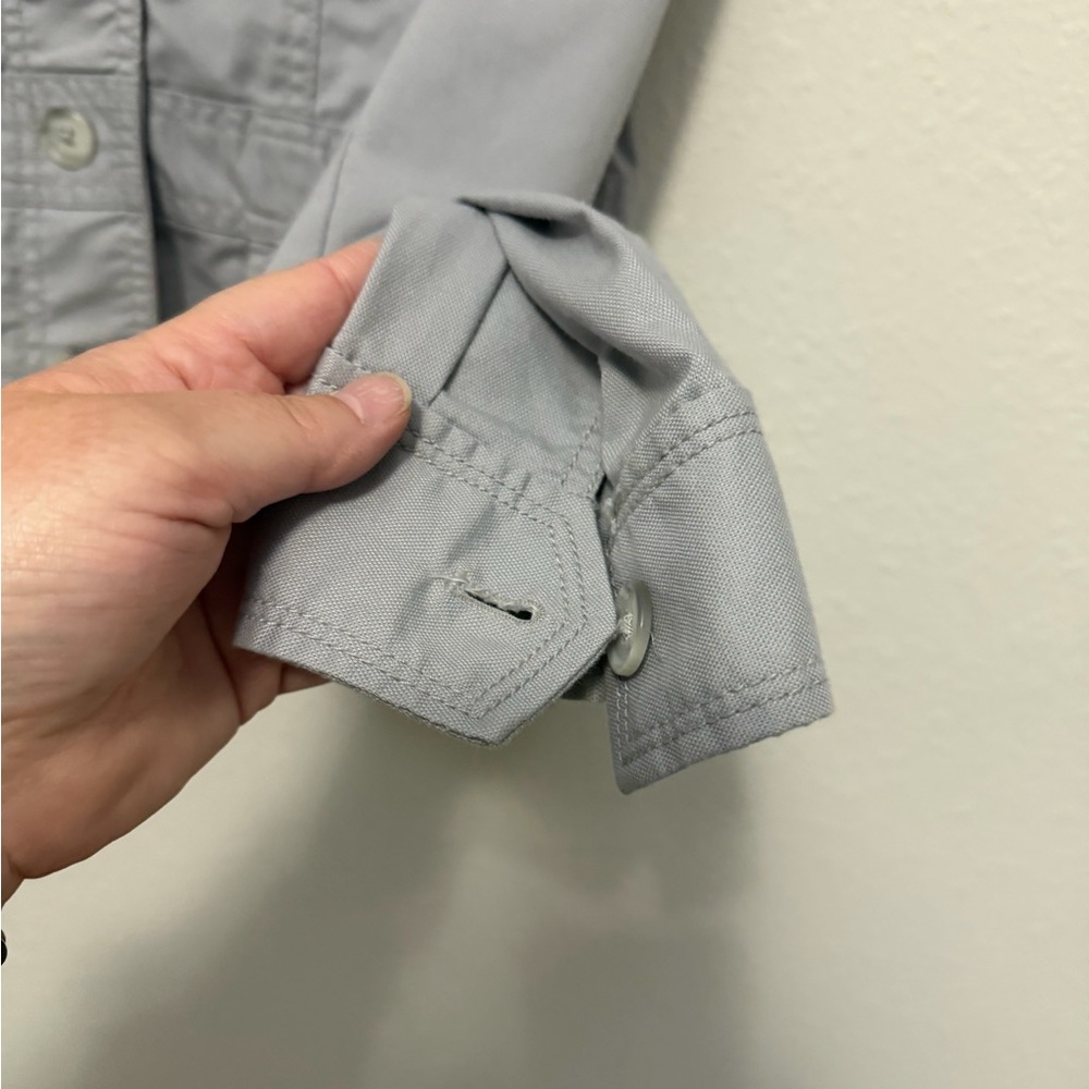 LOFT Women's Utility Jacket in Gray - Picture 5 of 8